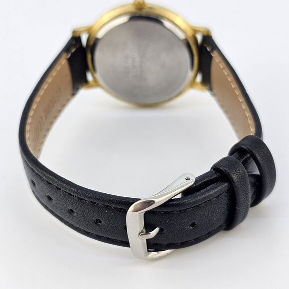 Vintage Ronica Women\'s Watch 36MM Pink Dial Black Leather Bands New Battery‎ main image 13